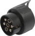 Adaptateur compact 7 plots mâles/13 plots femelles - blister