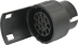Adaptateur compact 7 plots mâles/13 plots femelles - blister