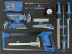 Mobilier d'atelier 4 éléments plateau bois - 247 outils
