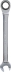 Clé mixte droite à cliquet de 19mm 72 dents - carte