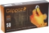 Gants jetables nitrile orange T8 - Boîte de 50 pcs
