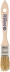 Pinceau queue de morue acrylique à manche bois 20mm - lot de 20 pcs