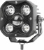 Phare de travail carré LED 12/24V 30W 3500 lumens BLACK SERIES