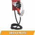Pompe à gasoil 230V 100 l/min avec pistolet automatique/volucompteur digital/filtre - station murale