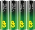 Blister de 4 piles "Ultra Plus" LR6 AA Alcaline