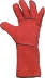 Gants de soudeur cuir doublé manchette 160mm T10 - lot de 10 pcs sur carte