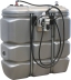 Cuve de stockage AdBlue® PEHD double paroi 1500L avec kit station 230V + pistolet automatique + compteur K24