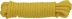Cordage polypropylène jaune 16mm 25m