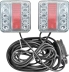 Kit de signalisation arrière LED 12V 7,5m magnétique - lot de 10 pcs