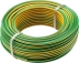 Câble rigide H07V-U 2,5mm² 25m jaune/vert