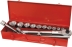 Coffret métallique de douilles 3/4" 6 pans - 14 pcs