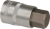 Douille tournevis 1/2" avec embout 55mm hexagonal 19mm