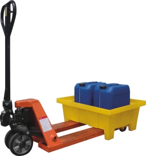 Bac de rétention 70L PE avec pieds