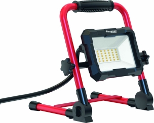 Projecteur de chantier LED 230V portable sur pied 30W 2700lm avec câble 3m