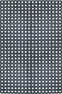 Tapis caillebotis 100% caoutchouc 1000x1500mm