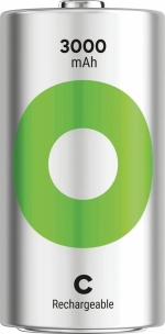 Pile rechargeable C/HR14 Ni-Mh 3000mAh - blister de 2 piles