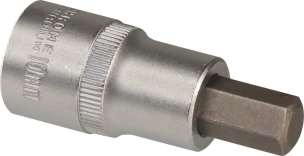 Douille tournevis 1/2" avec embout 55mm hexagonal 10mm