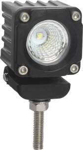 Phare de travail carré LED 10/32V 10W 600 lumens