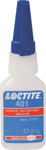 Colle liquide instantanée 401 - lot de 12 flacons de 20g