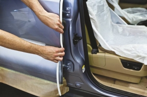 Ruban de masquage mousse 13mm 5m - boîte distributrice de 10 bandes