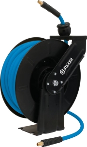 Enrouleur automatique orientable de tuyau d'air 20m+1,5m