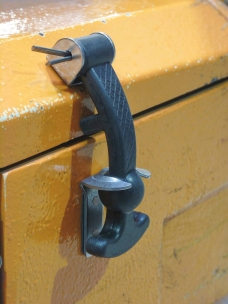 Attache capot caoutchouc 120mm - blister