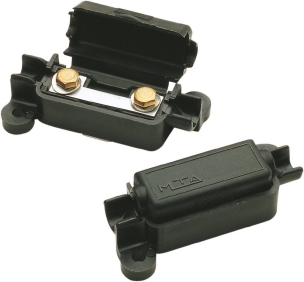 Support de fusible midi ou fourche entraxe 30mm - lot de 10 pcs