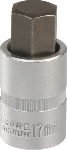 Douille tournevis 1/2" avec embout 55mm hexagonal 17mm