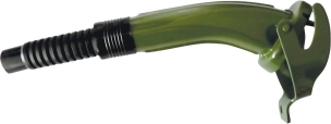 Bec verseur acier/plastique 250mm flexible avec joint pour jerrican métallique