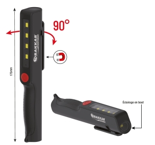 Lampe stylo LED 200 lumens rechargeable