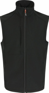 Gilet sans manche respirant Softshell noir XL
