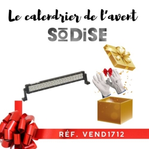 Calendrier de l'Avent - Barre d'éclairage LED réf.17035 acheté - 1 paire de gants réf.21042 offerte