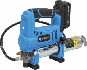 Pompe à graisse 18V 690 bar max - 1 batterie Li-ion 2Ah - 1 chargeur 1,7A - en mallette