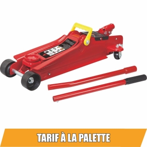 Cric rouleur 2T 85/380mm longueur 560mm