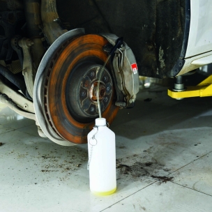Vidangeur de circuit de frein 3L avec bouteille de récupération