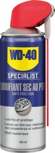 Lubrifiant à sec avec tête 2 jets - lot de 12 aérosols 400ml