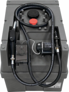 Cuve de ravitaillement gasoil PE 200L avec kit pompe à gasoil et plateforme 20V Li-ion sans batterie