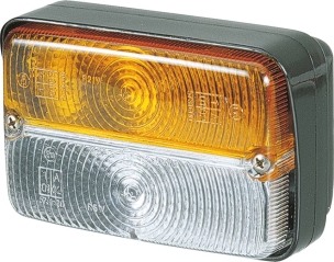 Feu avant rectangle 2 fonctions