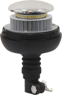 Gyrophare LED double flash 12/24V sur tige flexible