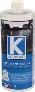 Pistolet de lavage pneumatique avec extracteur et nettoyants habitacle et textile