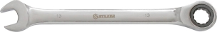 Clé mixte droite à cliquet de 13mm 72 dents - carte