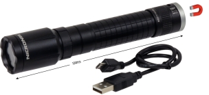 Lampe torche LED 350 lumens rechargeable
