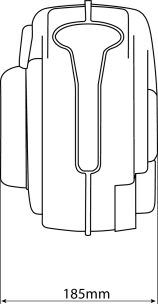 Enrouleur électrique automatique HO7RN-F 10m 3G2,5mm² 230V