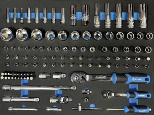 Mobilier d'atelier 4 éléments plateau bois - 247 outils