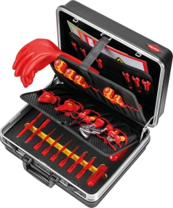 Mallette de dépannage 33 pièces pour véhicules électriques