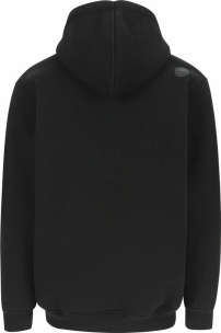 Gilet à capuche poches zippées - noir S
