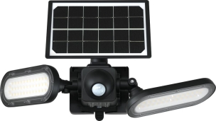 Projecteur LED solaire 1400 lumens 15W avec détecteur - Satellite
