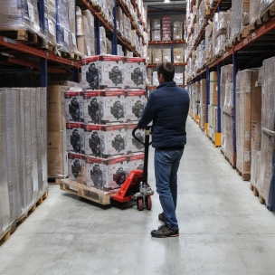 Transpalette manuel 2,5T fourche 1150x550mm