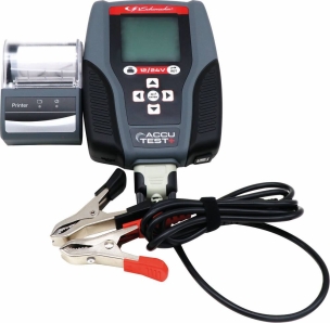 Testeur de batterie digital 12/24V avec imprimante/test de charge/démarrage/ACCUTEST+