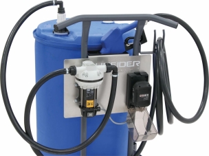 Kit de distribution mobile AdBlue® avec kit pompe et plateforme 20V Li-ion - 1 batterie 5Ah et chargeur